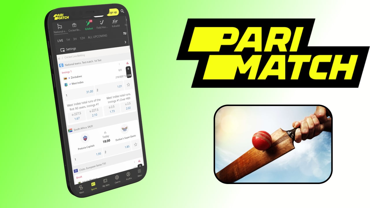 Parimatch app cricket betting

