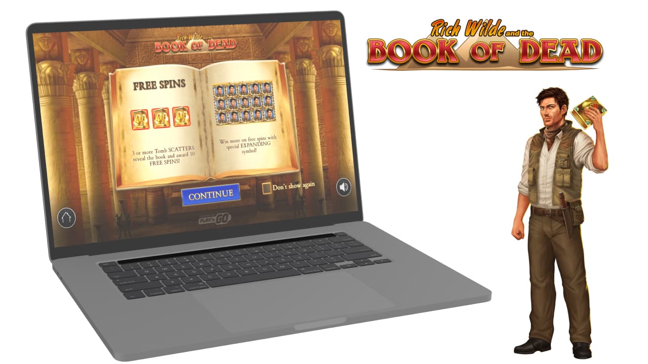 Book of Dead slot free spins
