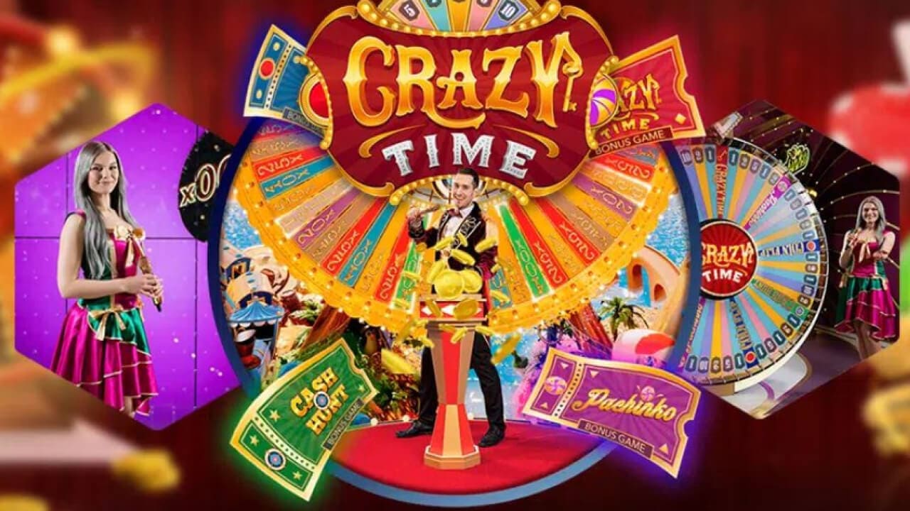 Crazy Time live casino game